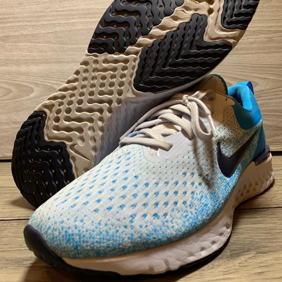 Nike Odyssey React ‘Football Grey/Blue Void’ Sz 9 - Picture 6 of 11